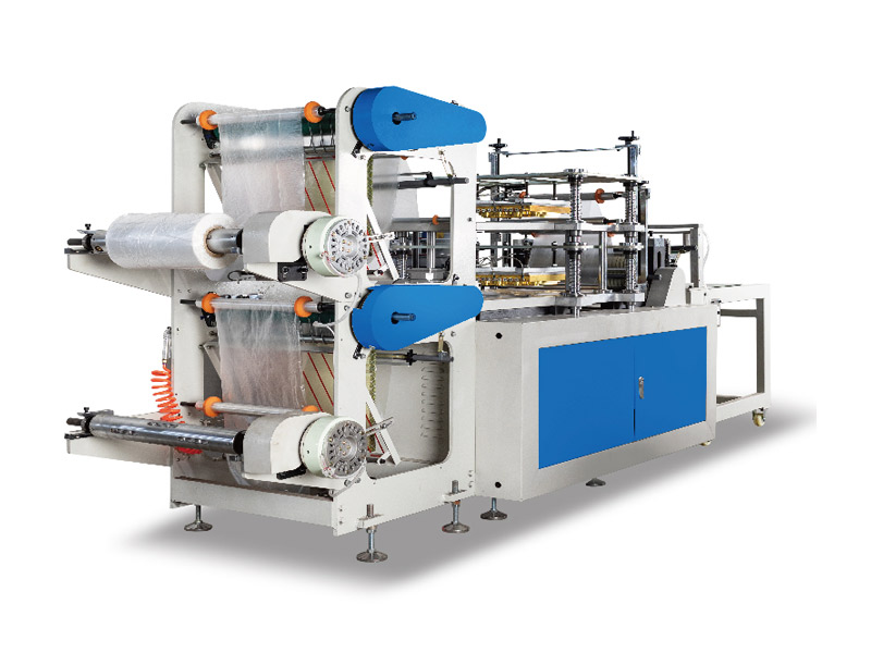 Plastic glove machine